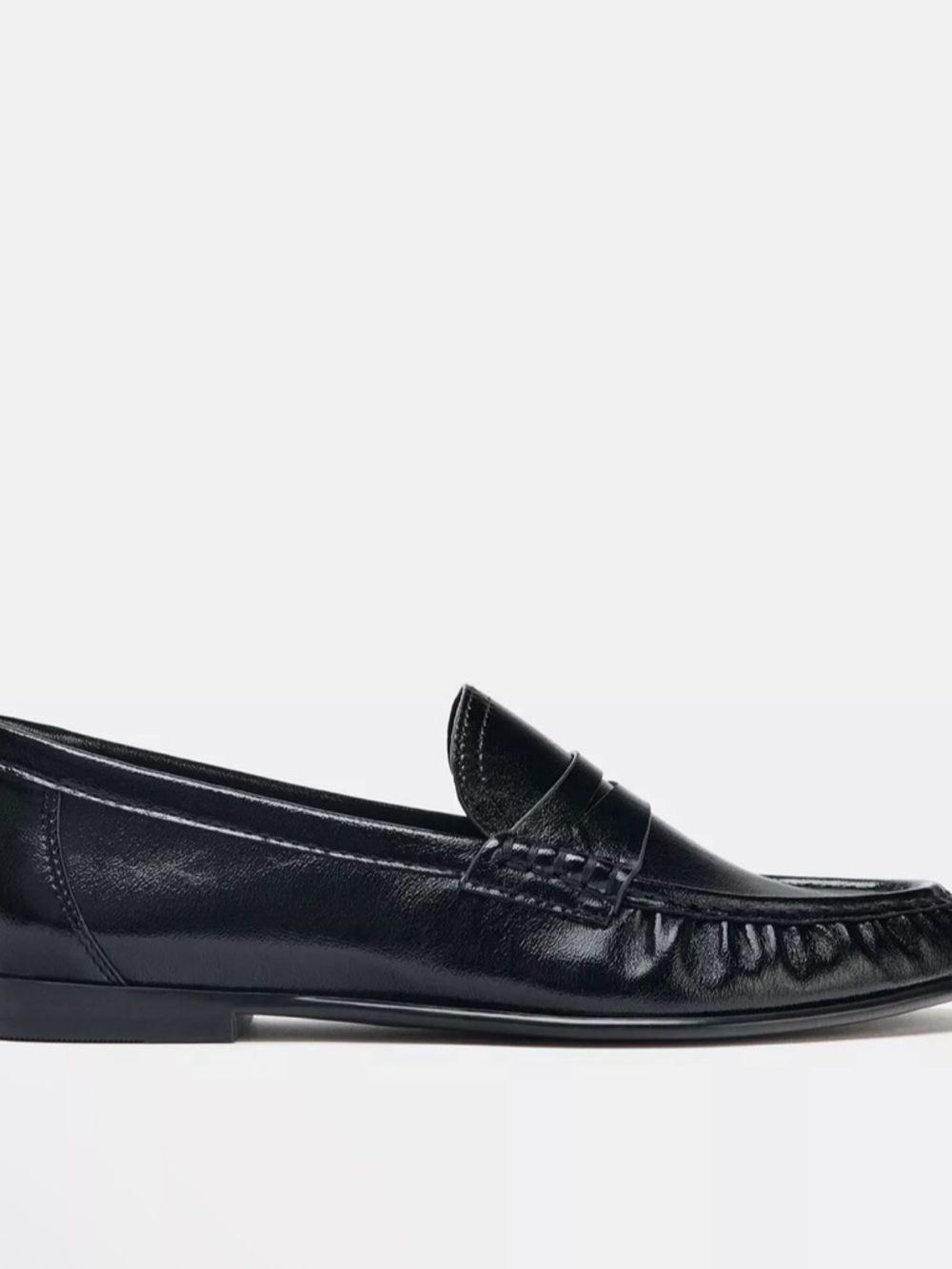 Zara Ruched Loafers